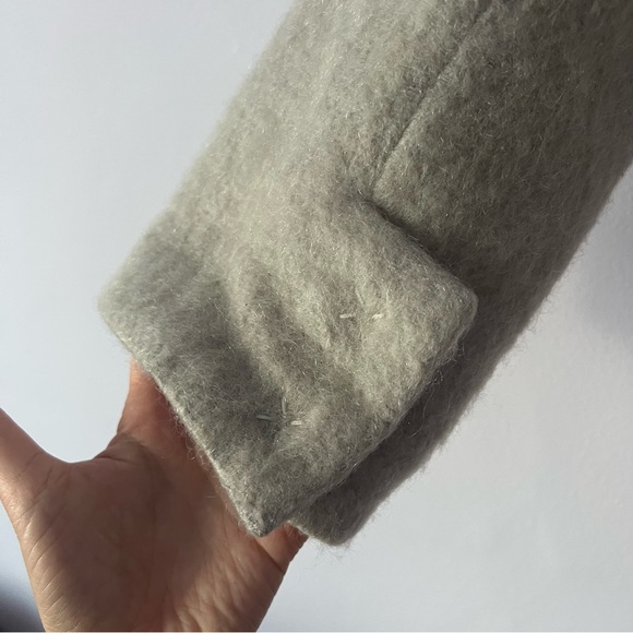 J Brand Elyn Moto Asymmetrical Wool Mohair Angora Jacket Small - Picture 8 of 14